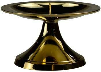 Spike Candle Holder brass finish