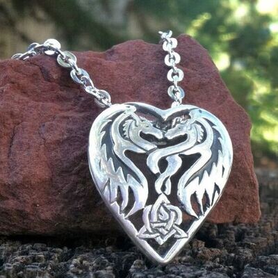 Dragon Heart pendant