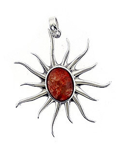 Sunstone sun pendant (CE) 6806
