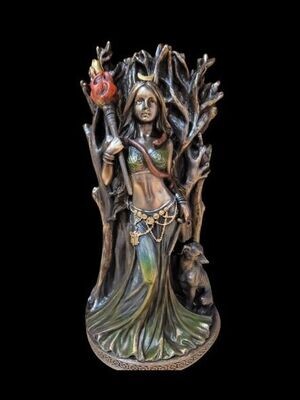 Hecate and her hound statue (77943)