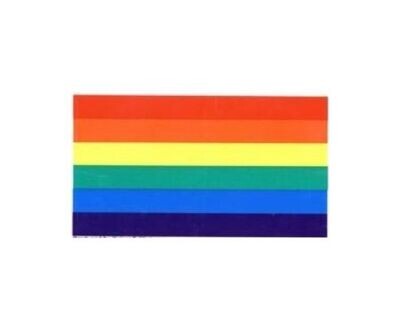 Rainbow Flag window Sticker