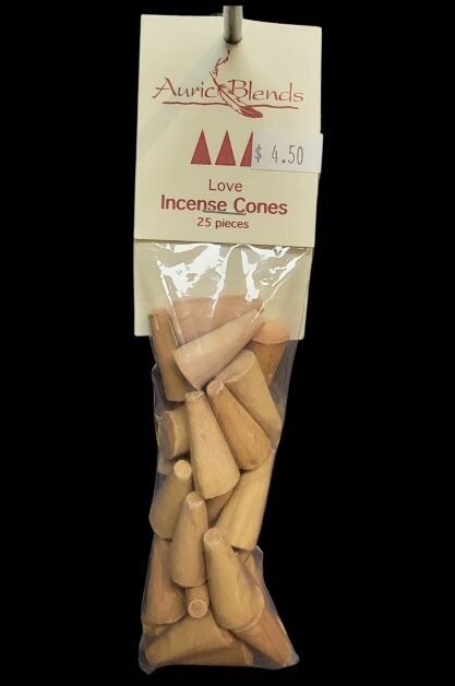 Auric Blends Love cone incense
