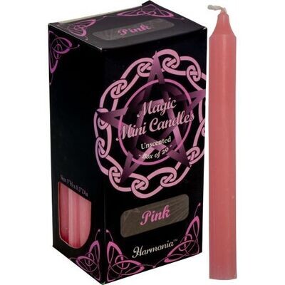 Pink Mini Ritual candle box of 20 - 4 inch