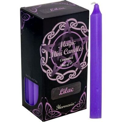 Lilac (Lt Purple) 5 inch Ritual Candle box of 20