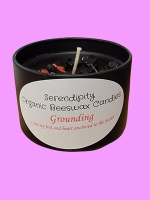 Serendipity Organic Beeswax Candles - Grounding 4oz