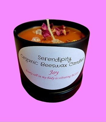 Serendipity Organic Beeswax Candles - Joy 4oz