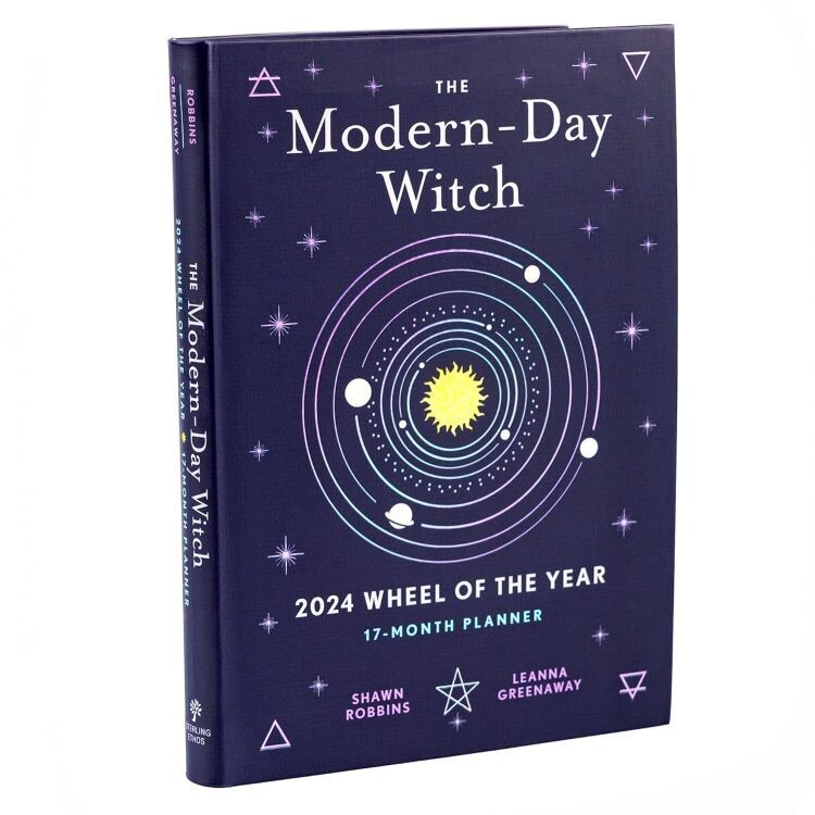 2025 Modern Day Witch Wheel of the Year Planner (AUG 2023 DEC 2025