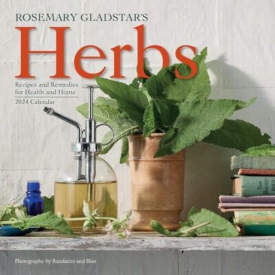 2024 Rosemary Gladstar's Herbs Wall Calendar 2024 Rosemary Gladstar's Herbs Wall Calendar