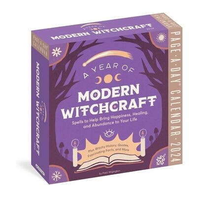 2024 Year of Modern Witchcraft page-a-day Calendar 2024 Year of Modern Witchcraft page-a-day Calendar
