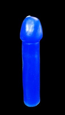 Blue Penis Candle 8 inch