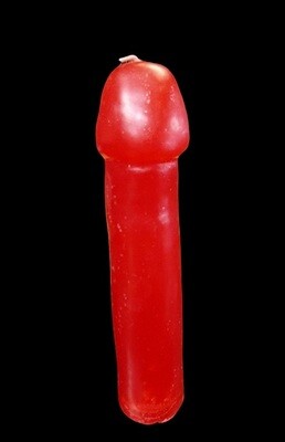 Red Penis Candle 8 inch