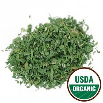 Alfalfa leaf organic c/s 1 oz