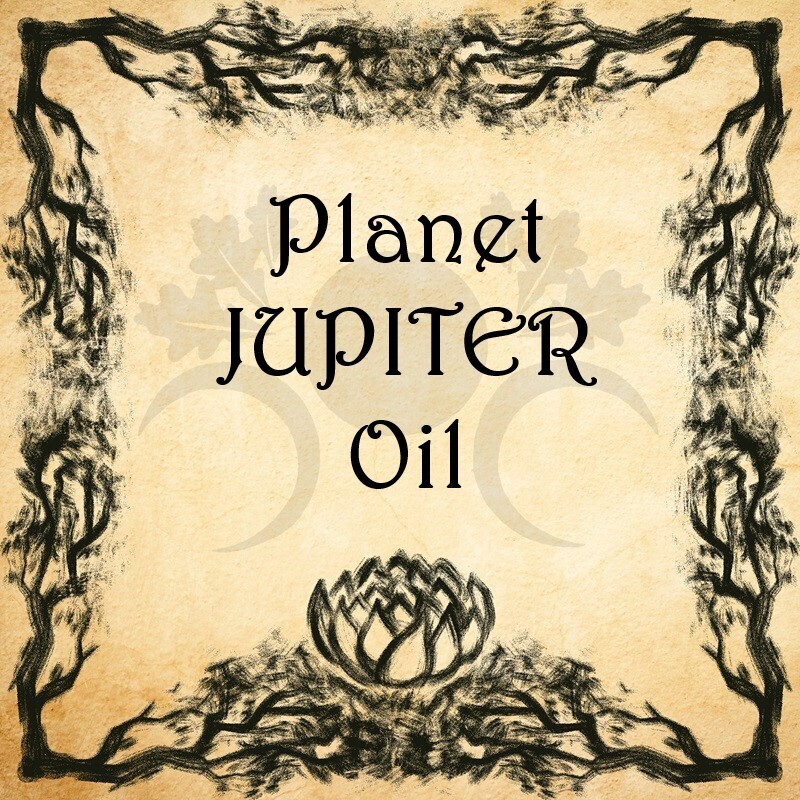 Planet Jupiter Oil