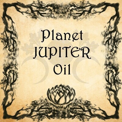 Planet Jupiter Oil