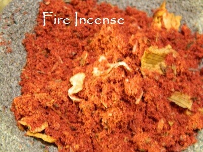 Fire Incense 1/2 oz
