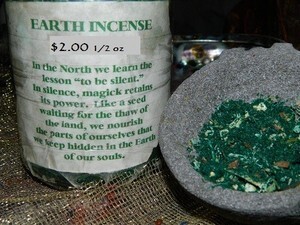 Earth Incense 1/2 oz