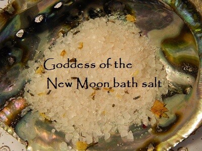 Goddess of the New Moon salt 5 oz