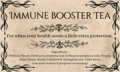 Immune Booster tea 1 oz