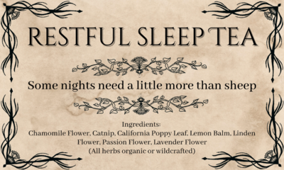 Restful Sleep tea 1 oz