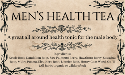 Mens health tea 1 oz