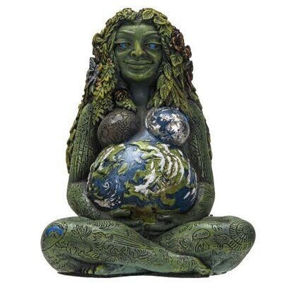 Gaia Statue, (3 by 4 inch size)