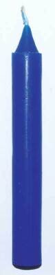 Blue 6 inch Pillar Candle