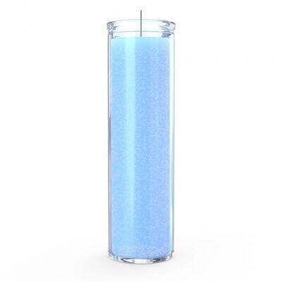 Light Blue - 7 day candle