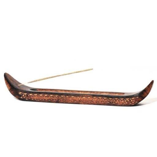 Incense canoe mango wood