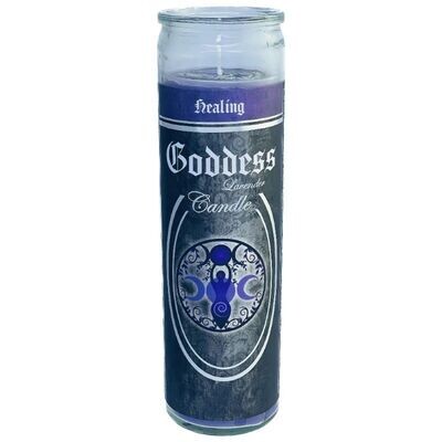Goddess Healing - 7 day candle Lavender scented