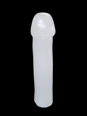 Candle Penis White 8 inch