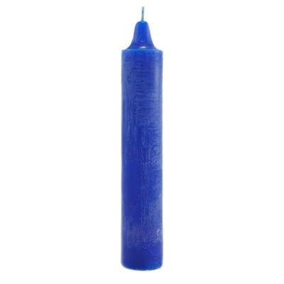 Blue 9 inch Pillar Candle