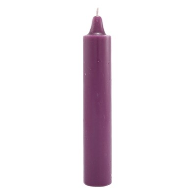 Purple 9 inch Pillar Candle
