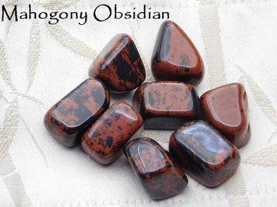 Mahogany Obsidian Tumbled 3.00