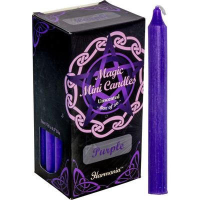 Candle Mini Drk Purple