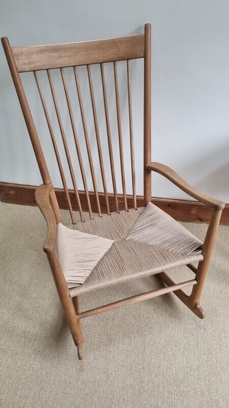 Hans J. Wegner Scandinavian Rocking Chair J16