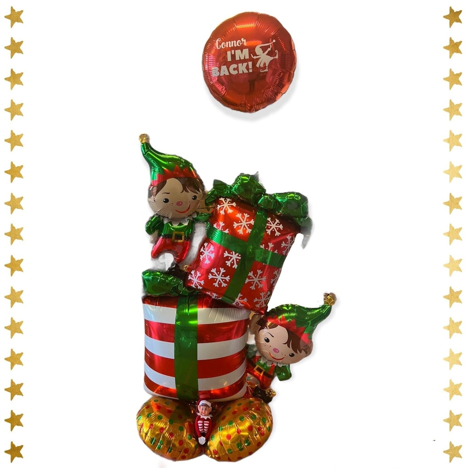Large Elf arrival balloon