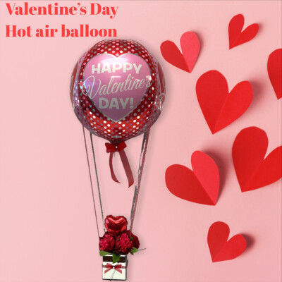 Valentines Hot Air balloon