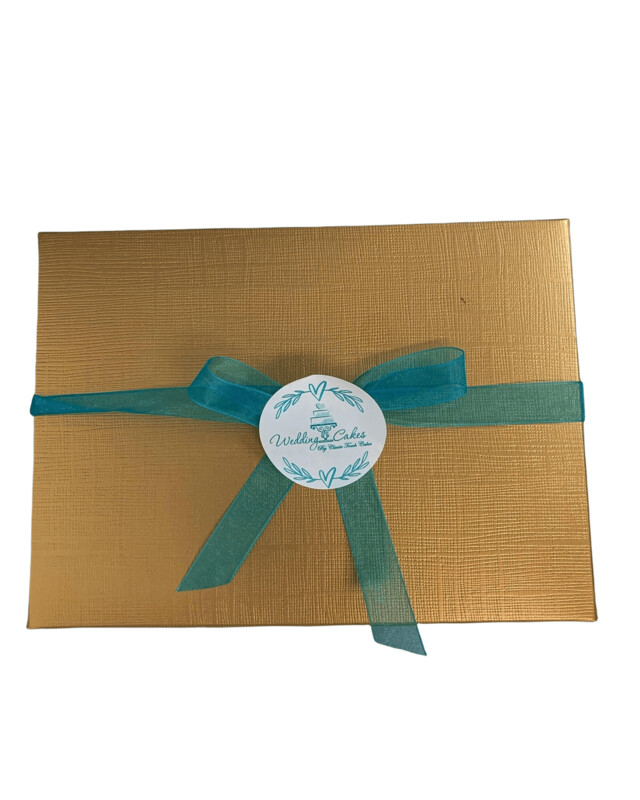 Wedding cake tasting box
