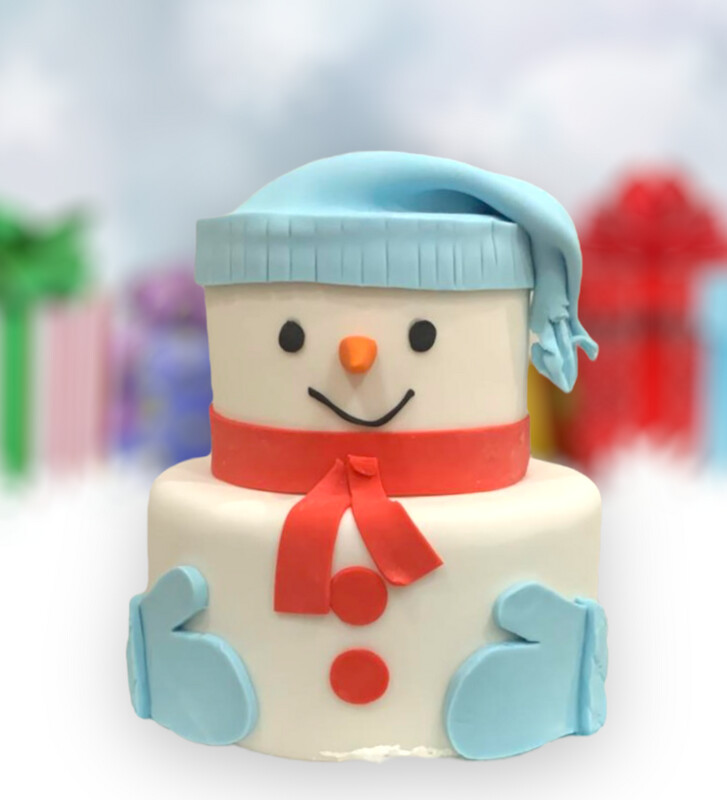 2 Tier Snowman