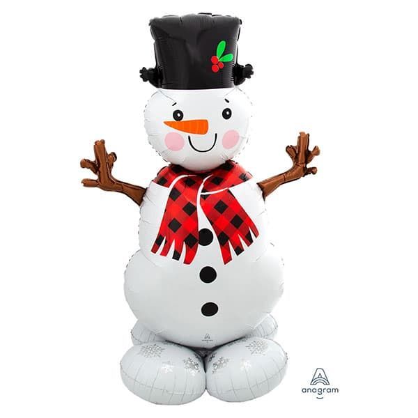 Large Snowman Balloon