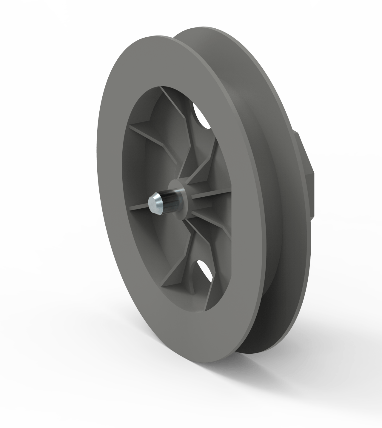 PVC-Gurtscheiben 22mm mit Zapfen
Achtkantwellen SW 60