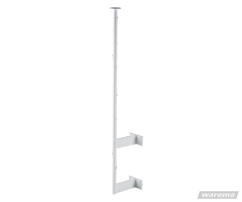 Standrohr pulverbeschichtet für Wandmontage 0,35 m Standrohr pulverbeschichtet für Wandmontage 0,35 m