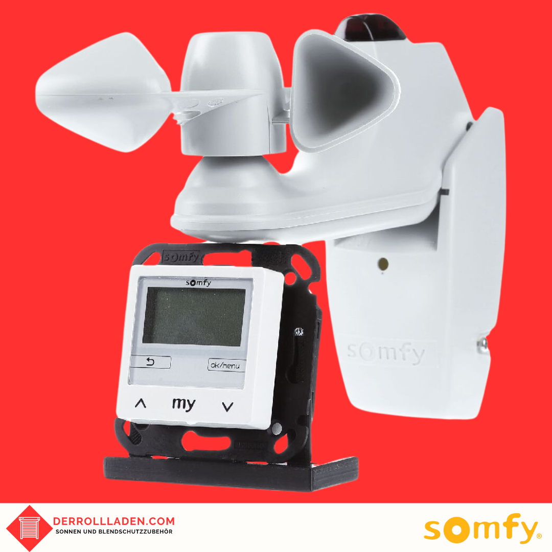 SOMFY Soliris Smoove Uno Pure White  Kit mit W/S-Sensor