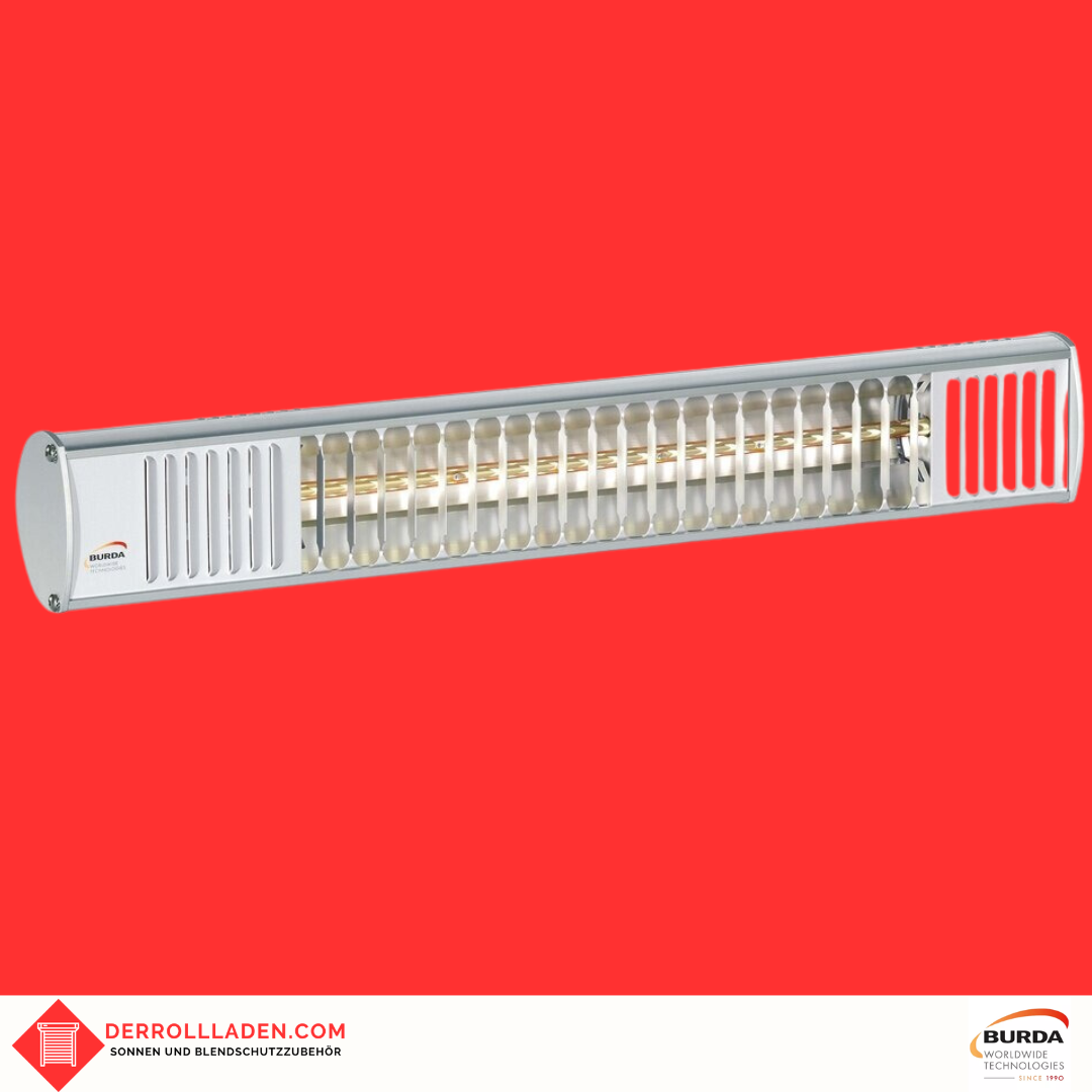 Infrarot Heizstrahler Term2000 IP67 1000 Watt Aluminium