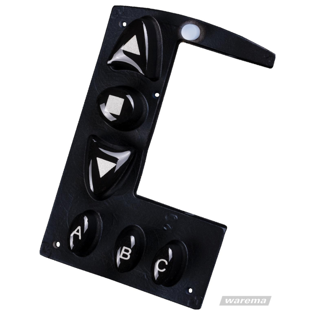 Schaltmatte EWFS Handsender 1-Kanal Schwarz