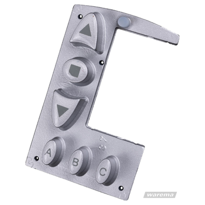 Schaltmatte EWFS Handsender 1-Kanal Grau/Silber