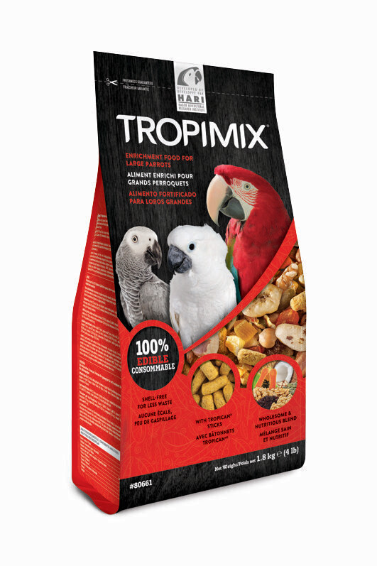 Tropimix Large Parrots 9,07 kg (1,22/100g)