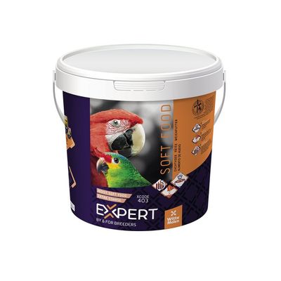 EXPERT Eifutter für Papageien, extra grob 5kg (0,89/100g)