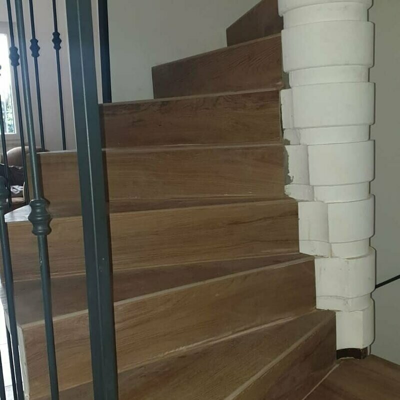 Scala effetto legno