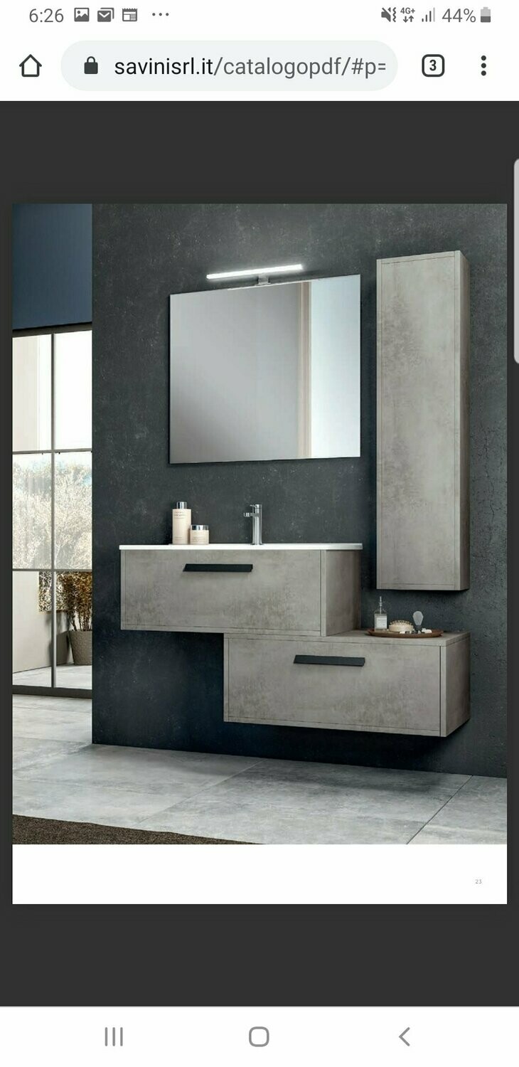 Mobile da Bagno Luna